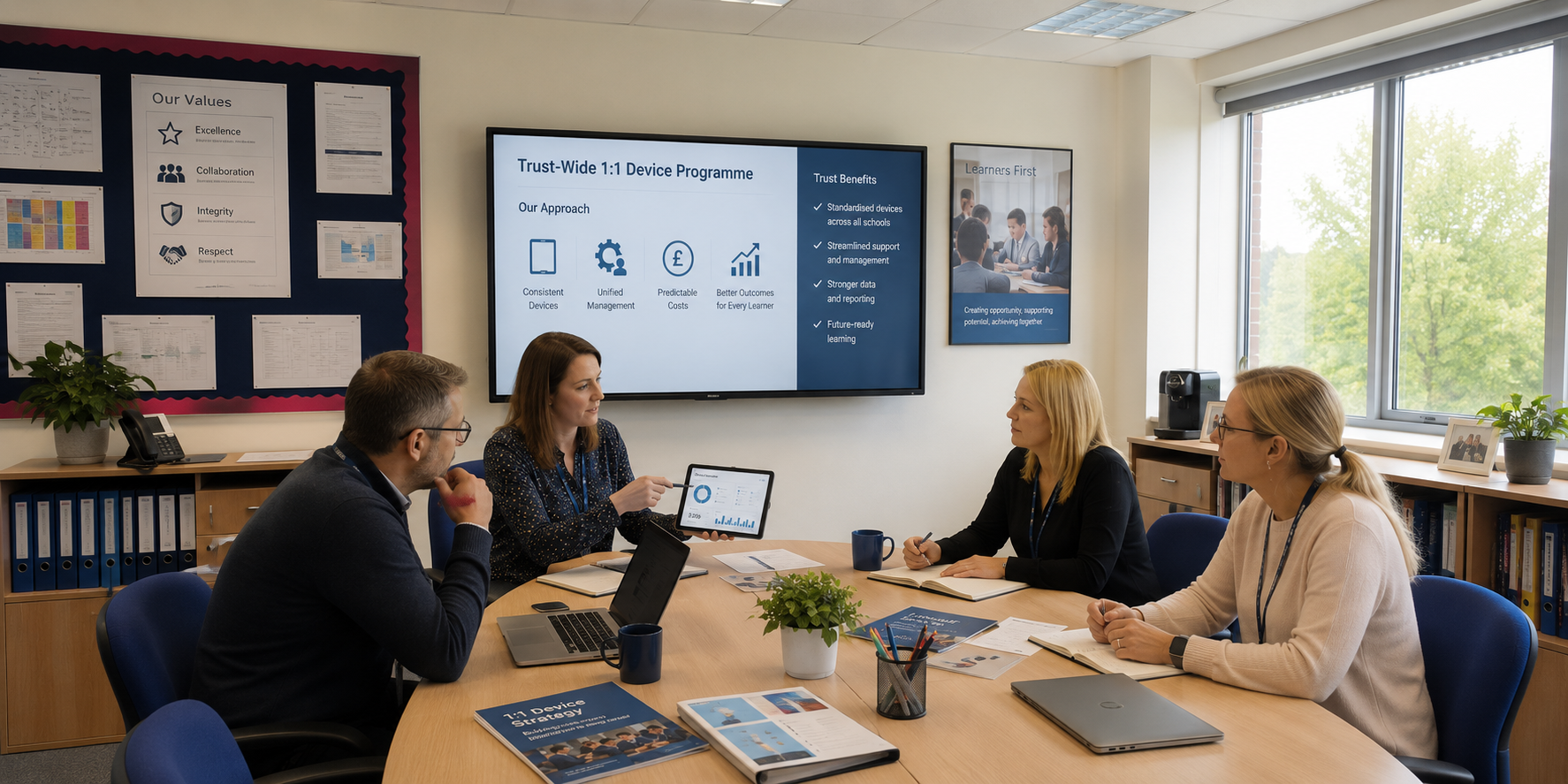 Trust wide technology review helping schools plan a consistent device strategy